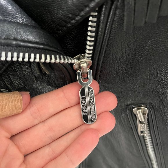 Vintage Women's Harley Davidson Leather Jacket - Picture 2 of 4